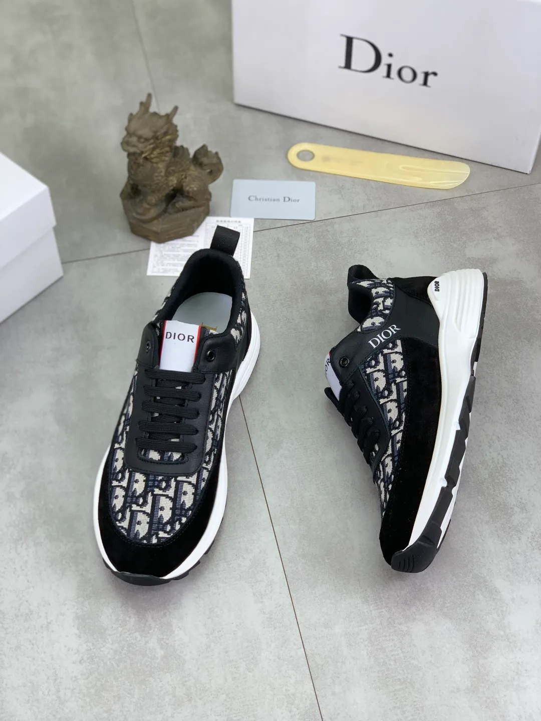 Men's Men's Shoes💰P420💰[New Style]🆘[Dior] 2025 Dior Original Lace-up Low-top Men's Shoes Classic casual shoes 🔥This model is the official classic model, with high quality and made by famous original designers. It is made of high-quality cowhide with original materials➕Comfortable and breathable mesh lining➕Pigskin insole. The perfect last shape and generous and fashionable design have attracted many consumers. Suitable for drivers to drive🚗. What you want is the highest quality in the market. Color: 3️⃣Color code number: 38--44 (45 customized)